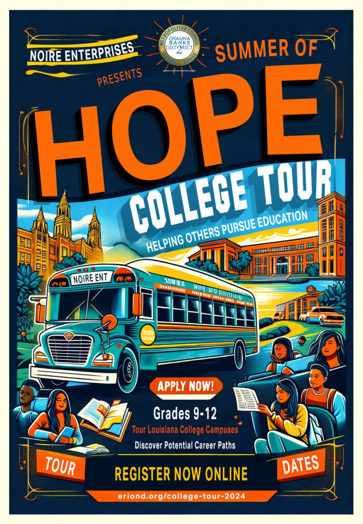 college tour 2024 flyer